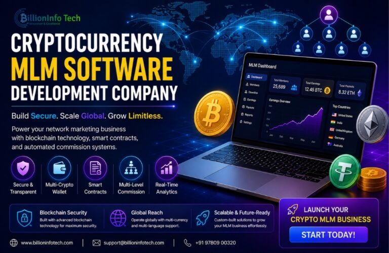 Cryptocurrency MLM Software Development