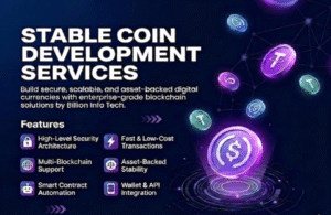 Stable Coin Development Services by Billion Info Tech